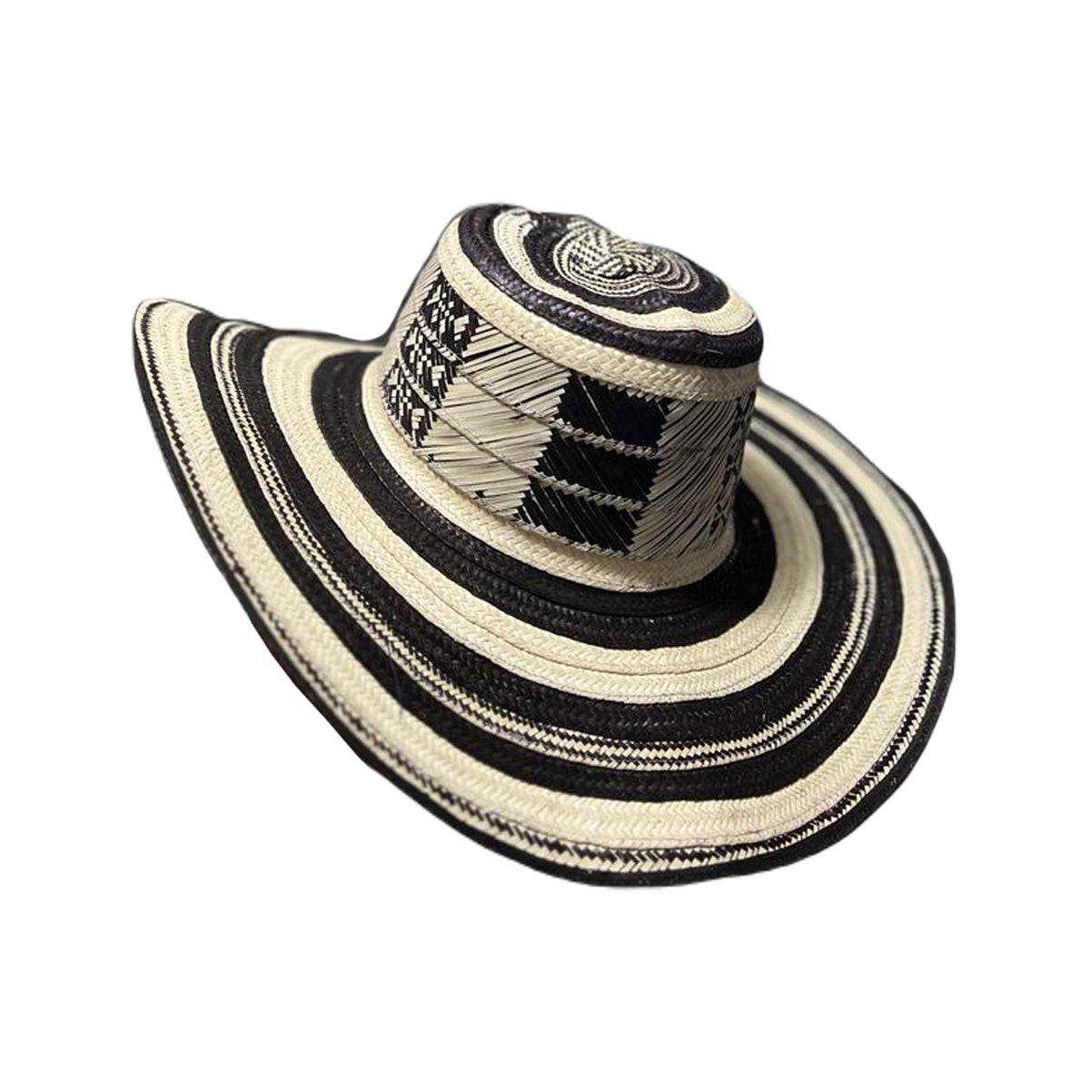 Sombrero 12 Fibras Tradicional Caña Flecha
