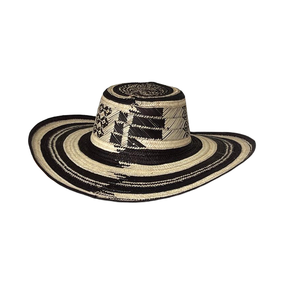 Sombrero 12 Fibras Tradicional Caña Flecha