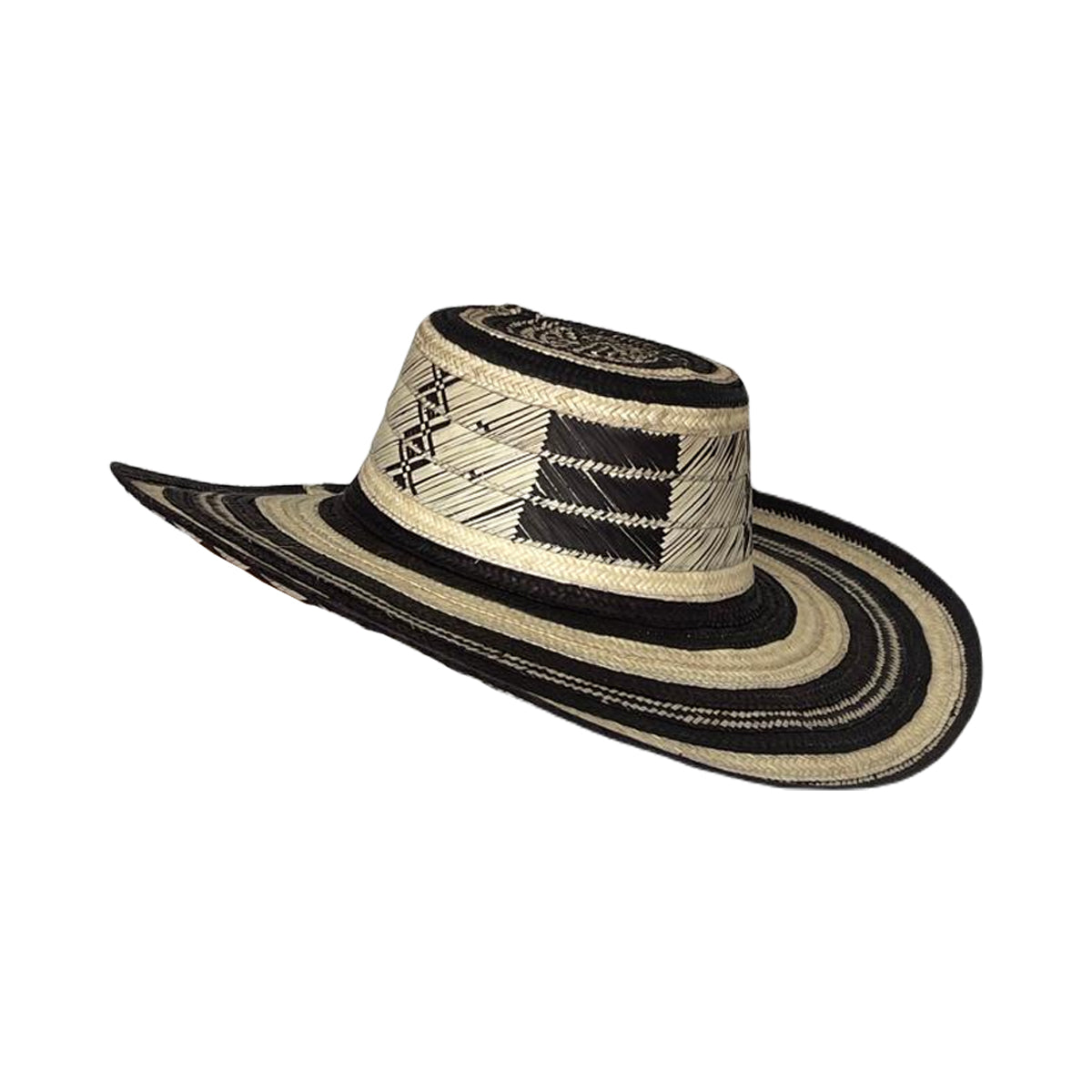Sombrero 12 Fibras Tradicional Caña Flecha