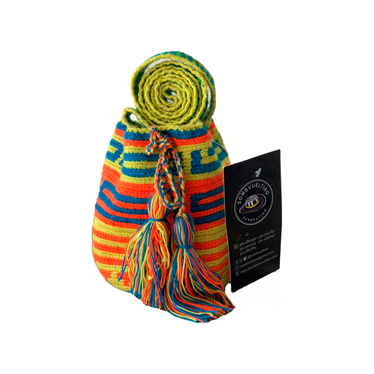 Mochila Multicolor Pequeña Diseño Único