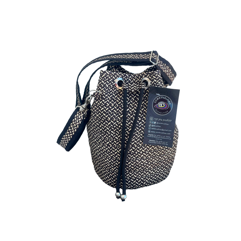 Mochila en Caña Flecha Exclusiva Diseño Granito