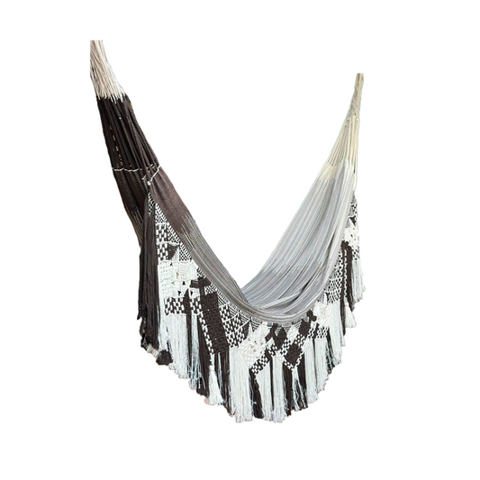 Hamaca Exclusiva con Flecos Extragrande Fina