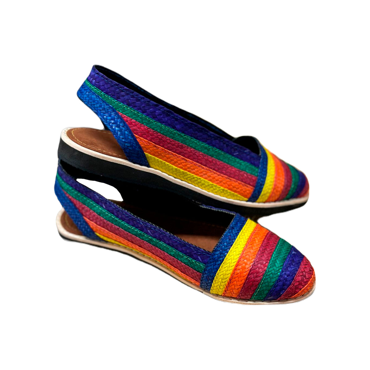 Alpargatas Exclusivas Artesanales Diseño Arcoiris