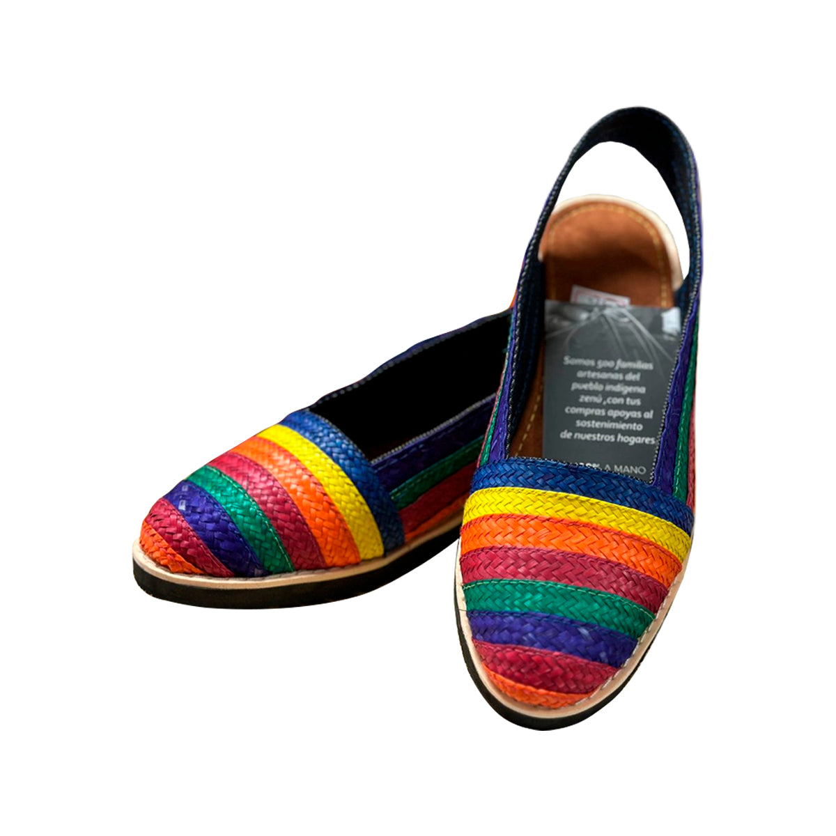 Alpargatas Exclusivas Artesanales Diseño Arcoiris