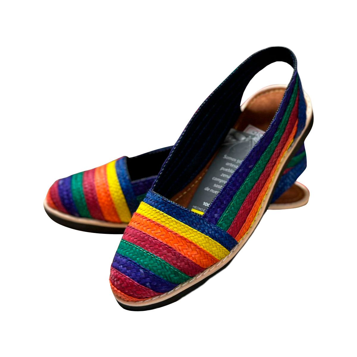 Alpargatas Exclusivas Artesanales Diseño Arcoiris