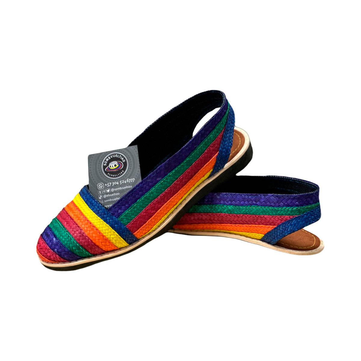 Alpargatas Exclusivas Artesanales Diseño Arcoiris
