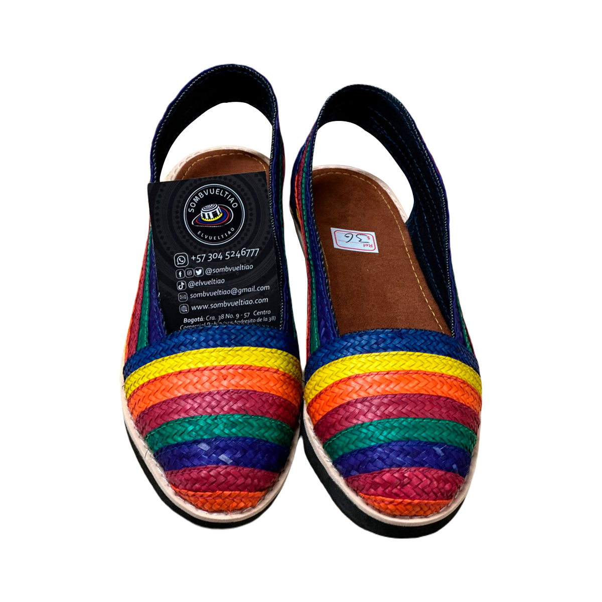 Alpargatas Exclusivas Artesanales Diseño Arcoiris