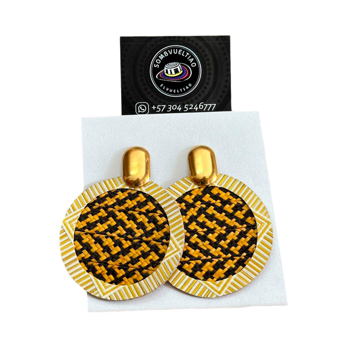 Aretes Exclusivos Artesanales con Figuras