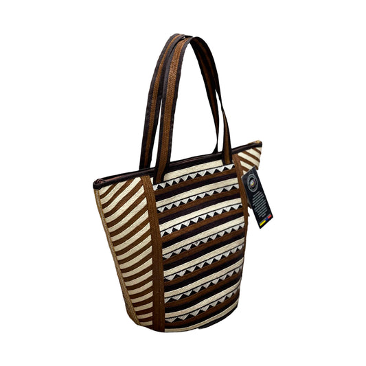 Bolso Artesanal Exclusivo Diseño Pintas Artesanales