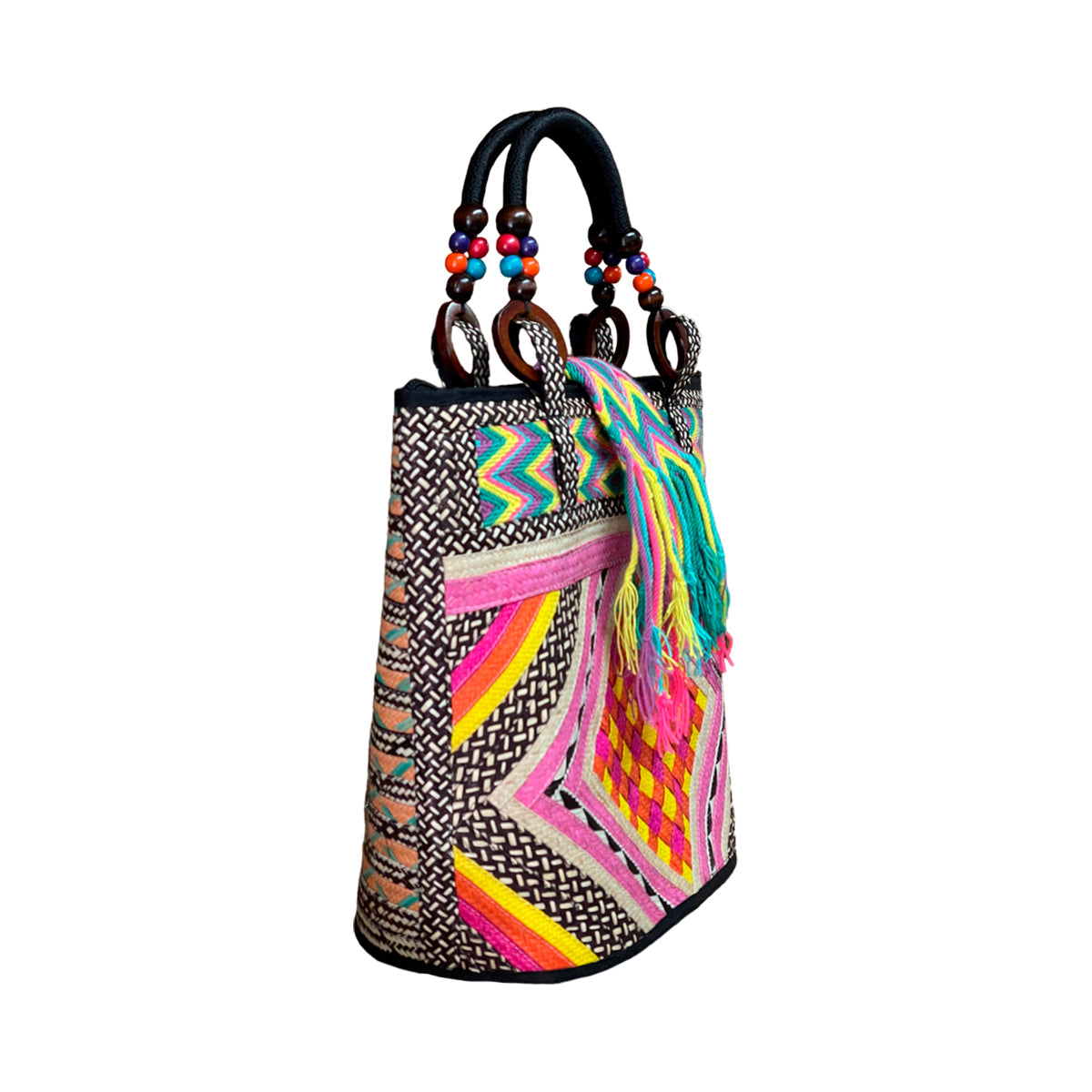 Bolso con Gasa Wayuu Exclusivo Único