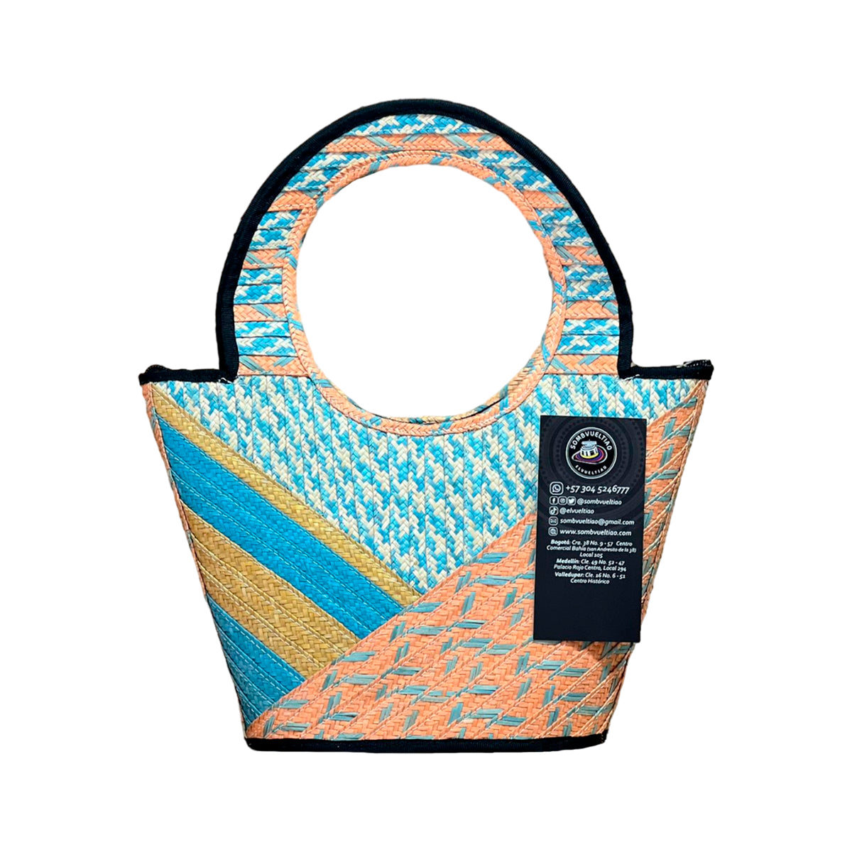 Bolso Pequeño Exclusivos Multicolor Únicos