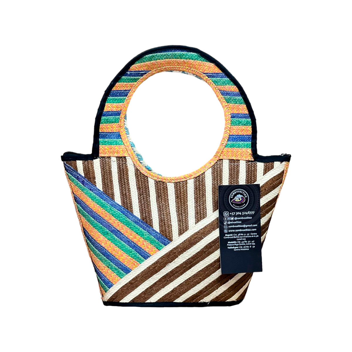 Bolso Pequeño Exclusivos Multicolor Únicos