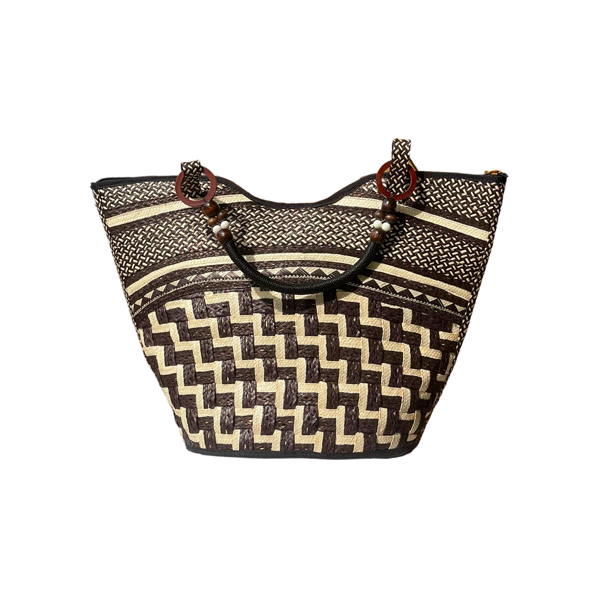 Bolso Zig Zag Diseño Tradicional a Mano