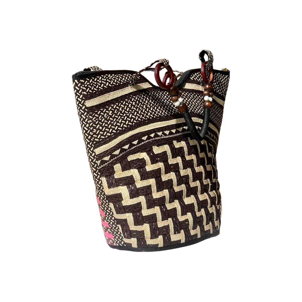 Bolso Zig Zag Diseño Tradicional a Mano