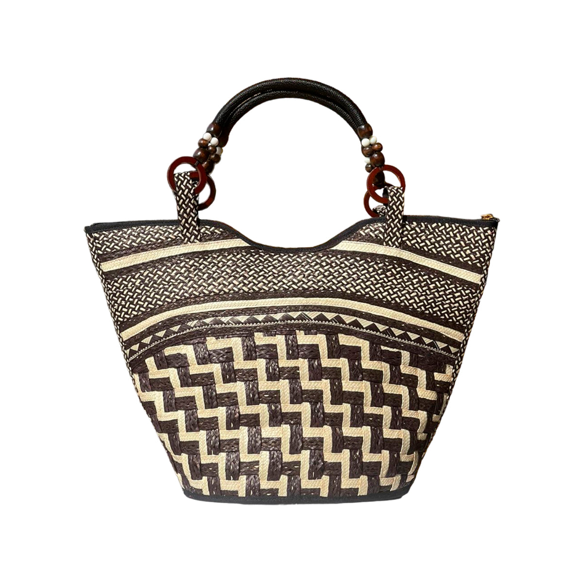 Bolso Zig Zag Diseño Tradicional a Mano