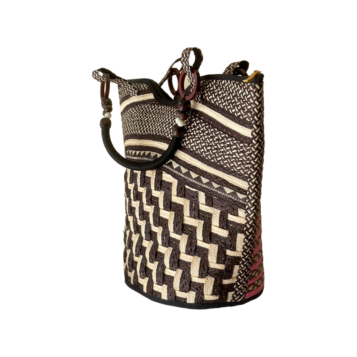 Bolso Zig Zag Diseño Tradicional a Mano