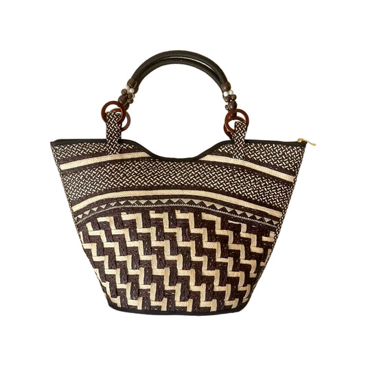 Bolso Zig Zag Diseño Tradicional a Mano