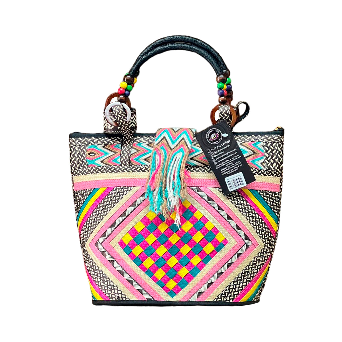 Bolso con Gasa Wayuu Exclusivo Único