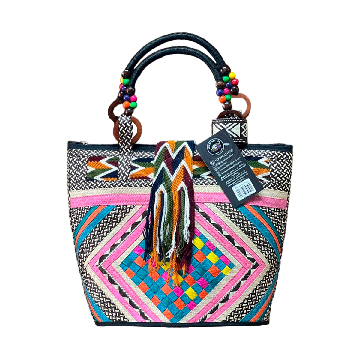 Bolso con Gasa Wayuu Exclusivo Único