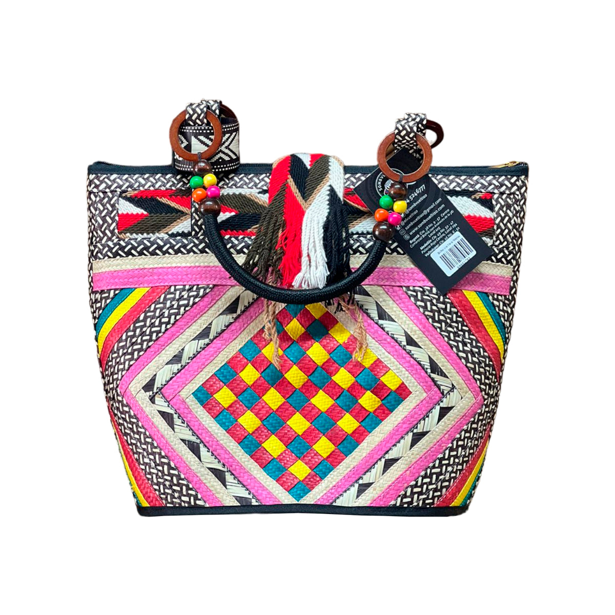 Bolso con Gasa Wayuu Exclusivo Único
