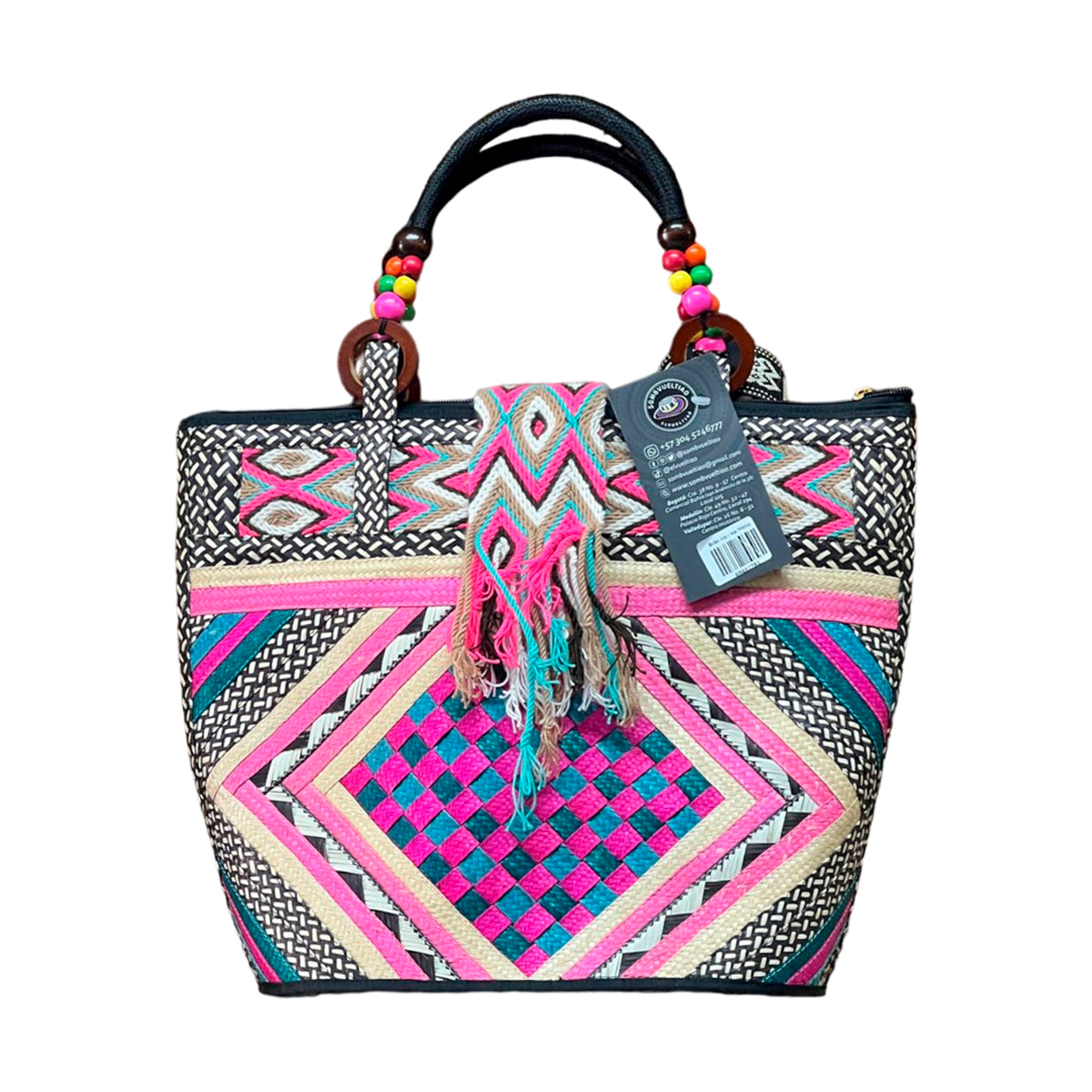 Bolso con Gasa Wayuu Exclusivo Único