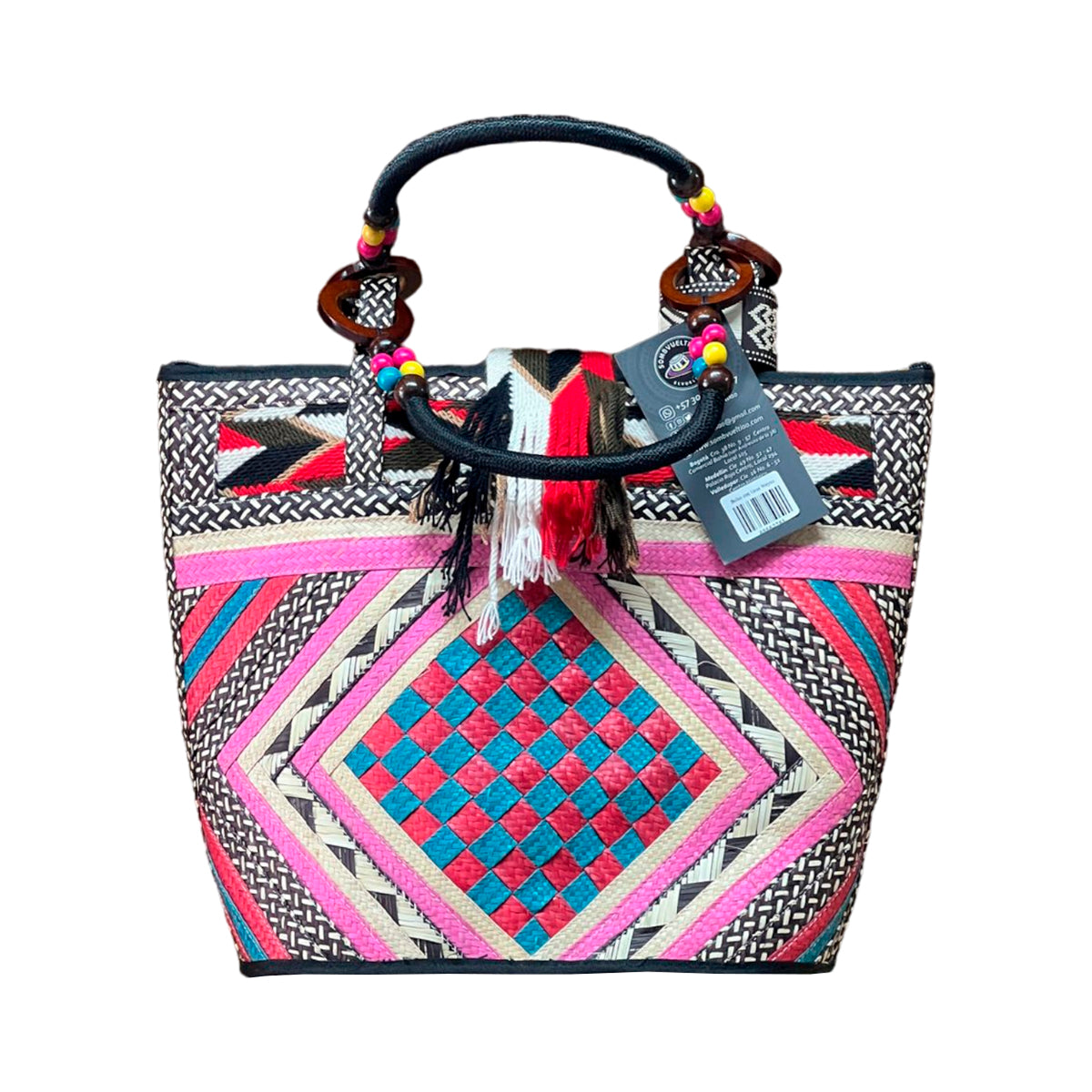 Bolso con Gasa Wayuu Exclusivo Único