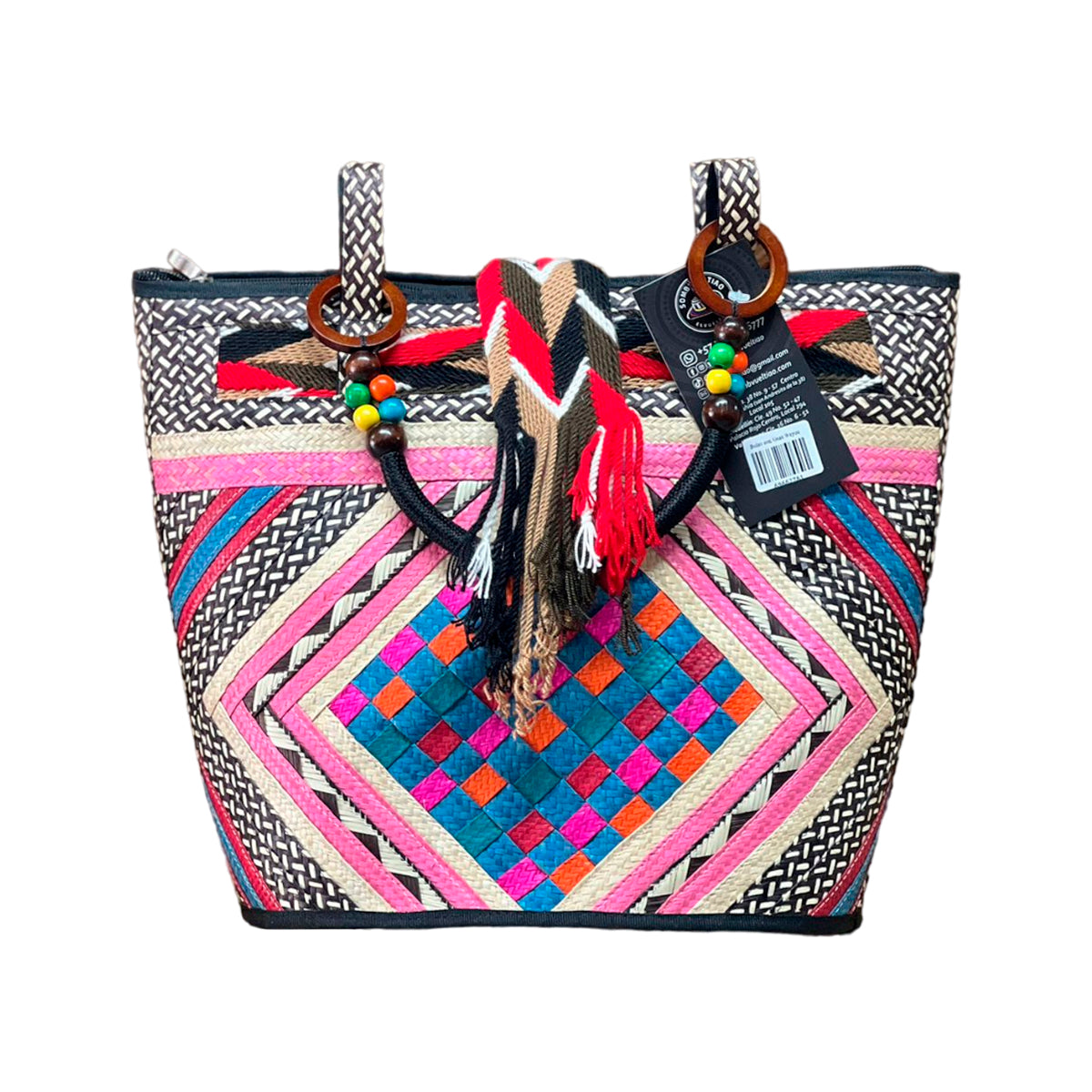 Bolso con Gasa Wayuu Exclusivo Único