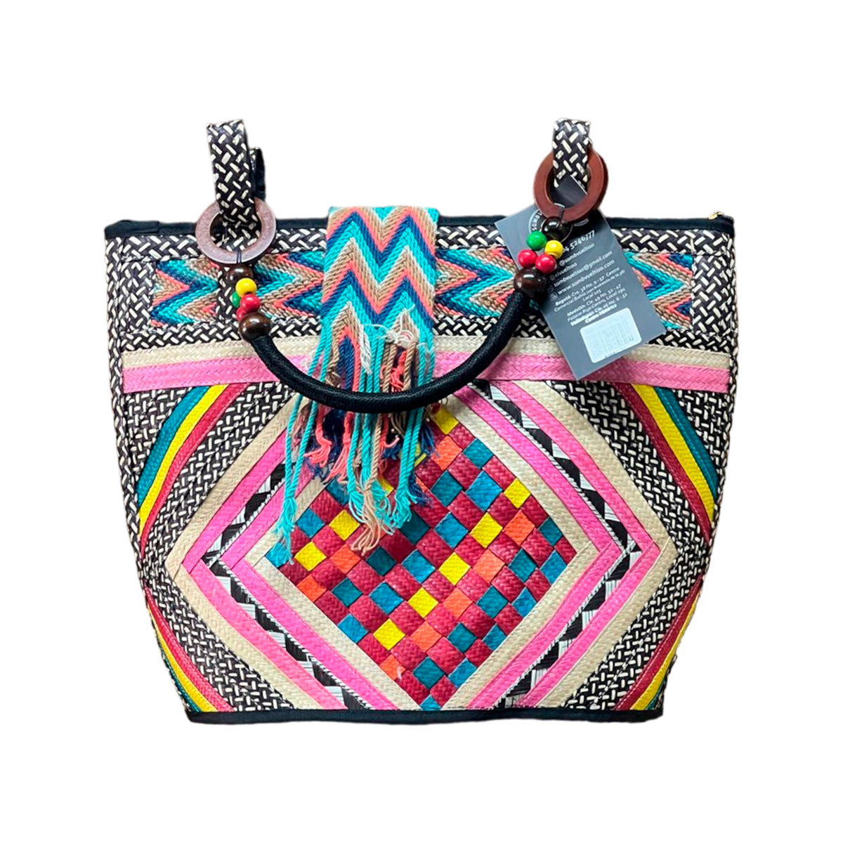 Bolso con Gasa Wayuu Exclusivo Único