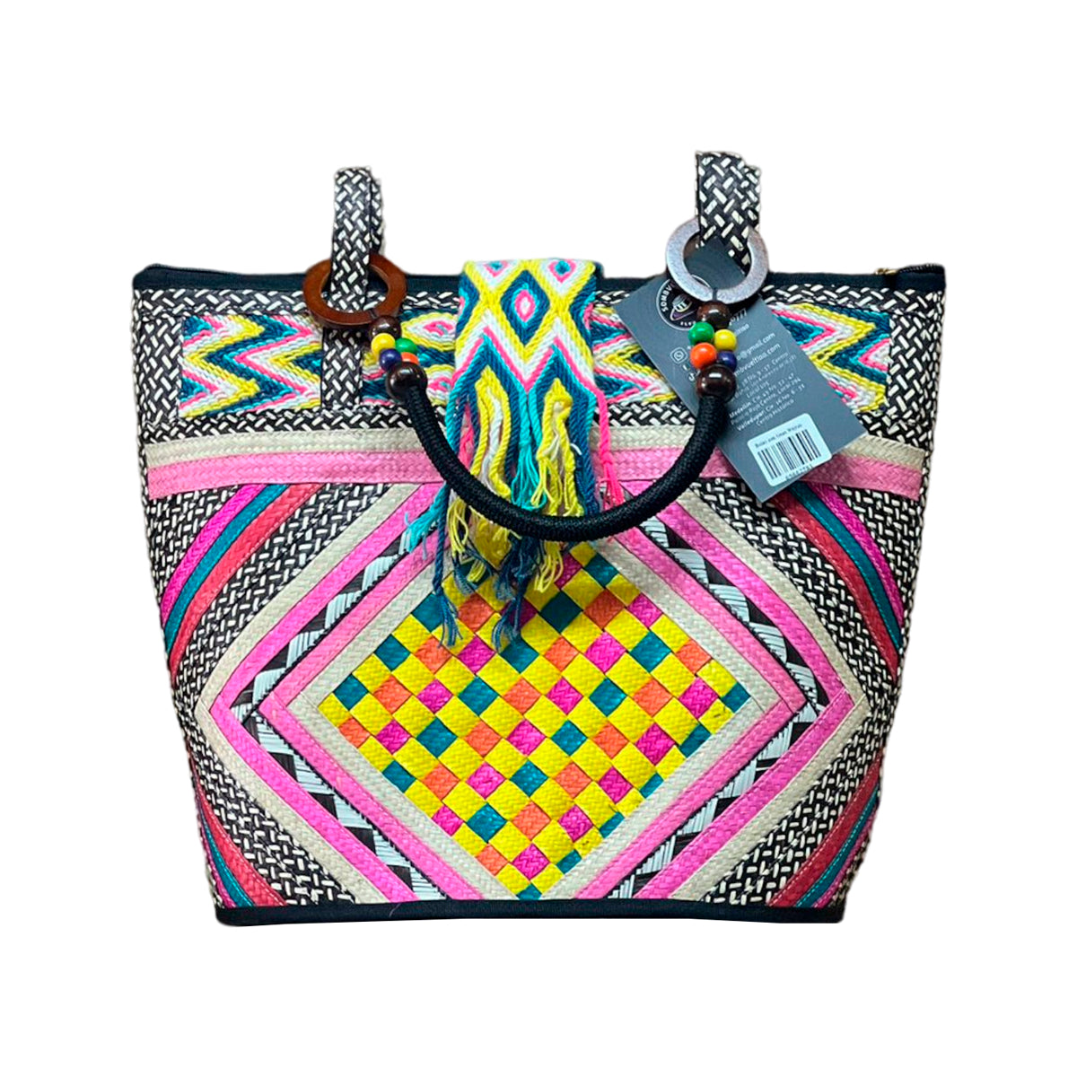 Bolso con Gasa Wayuu Exclusivo Único