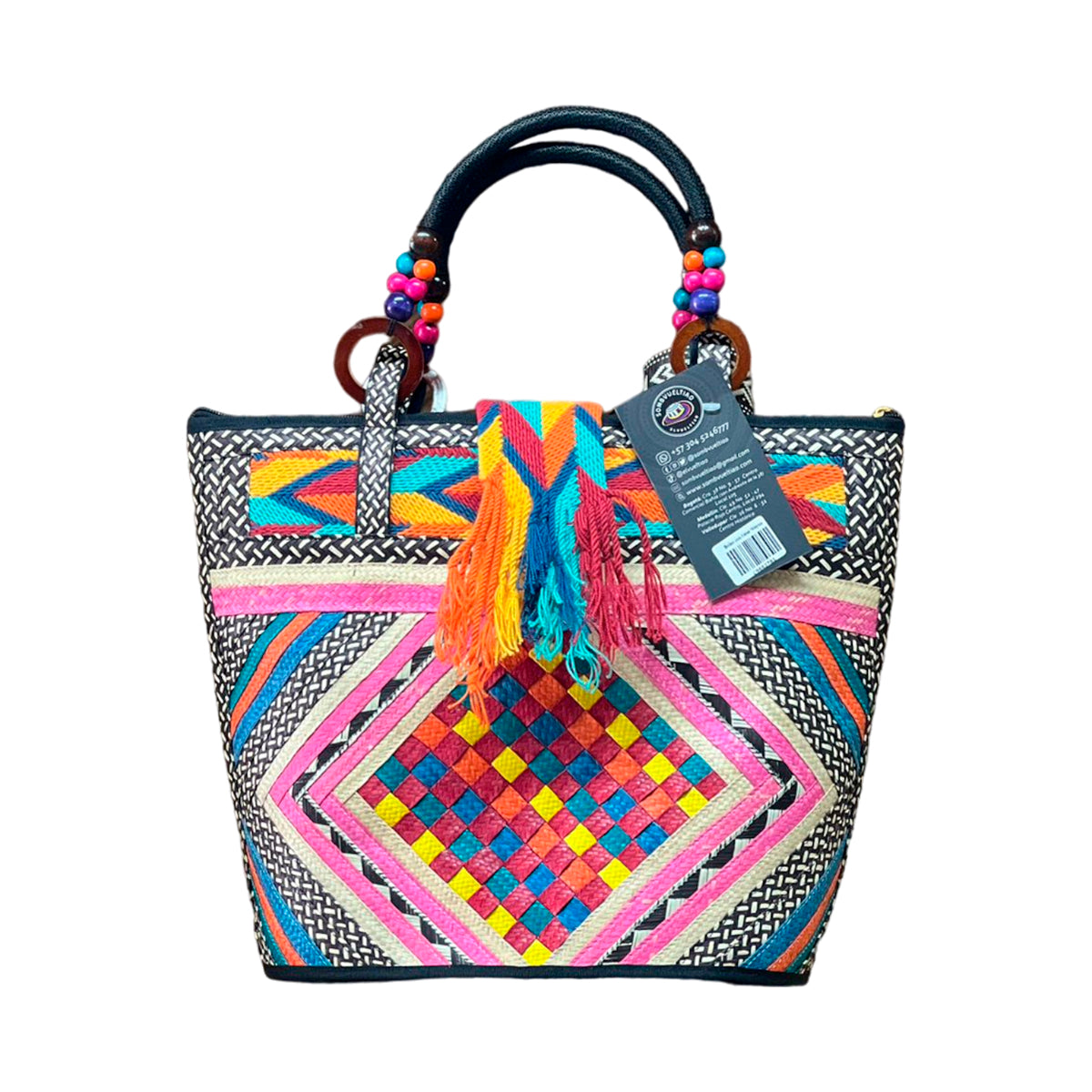Bolso con Gasa Wayuu Exclusivo Único