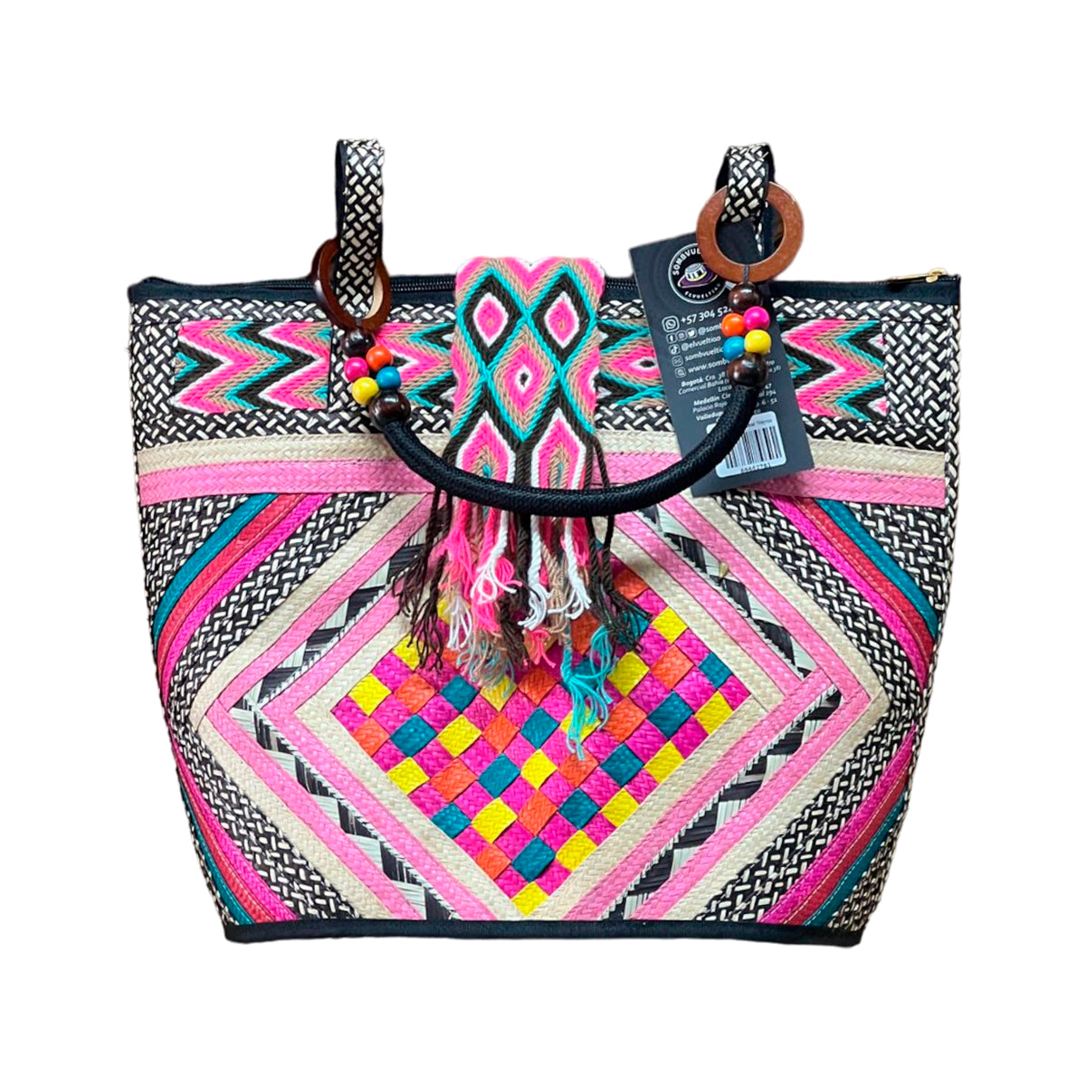 Bolso con Gasa Wayuu Exclusivo Único
