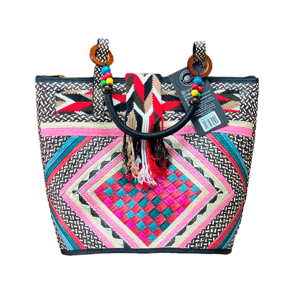 Bolso con Gasa Wayuu Exclusivo Único