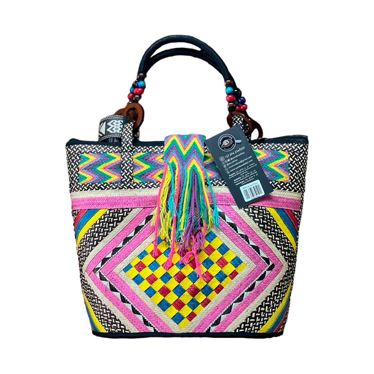 Bolso con Gasa Wayuu Exclusivo Único
