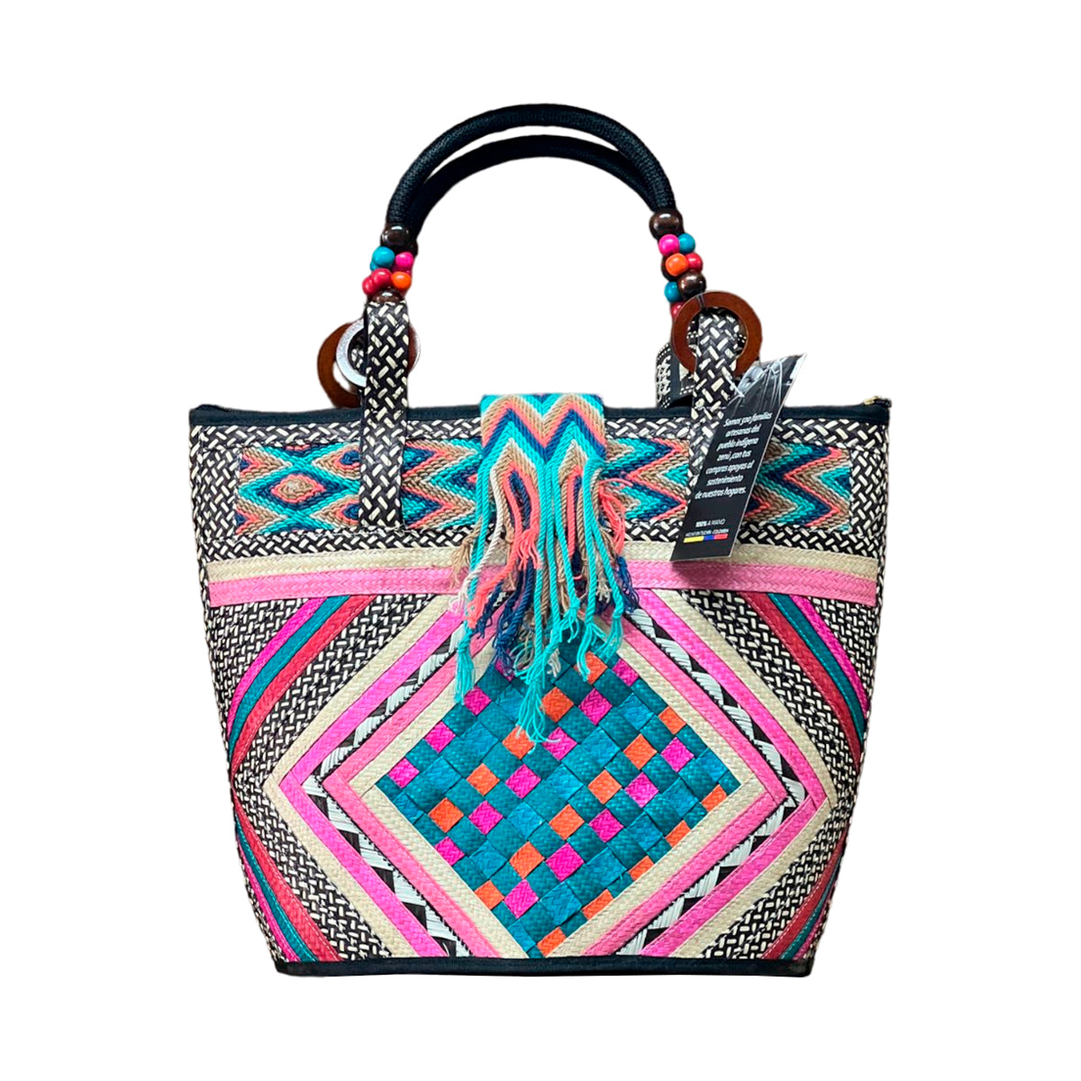 Bolso con Gasa Wayuu Exclusivo Único