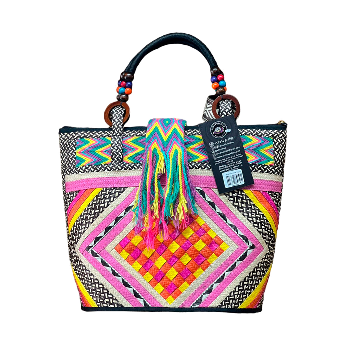Bolso con Gasa Wayuu Exclusivo Único