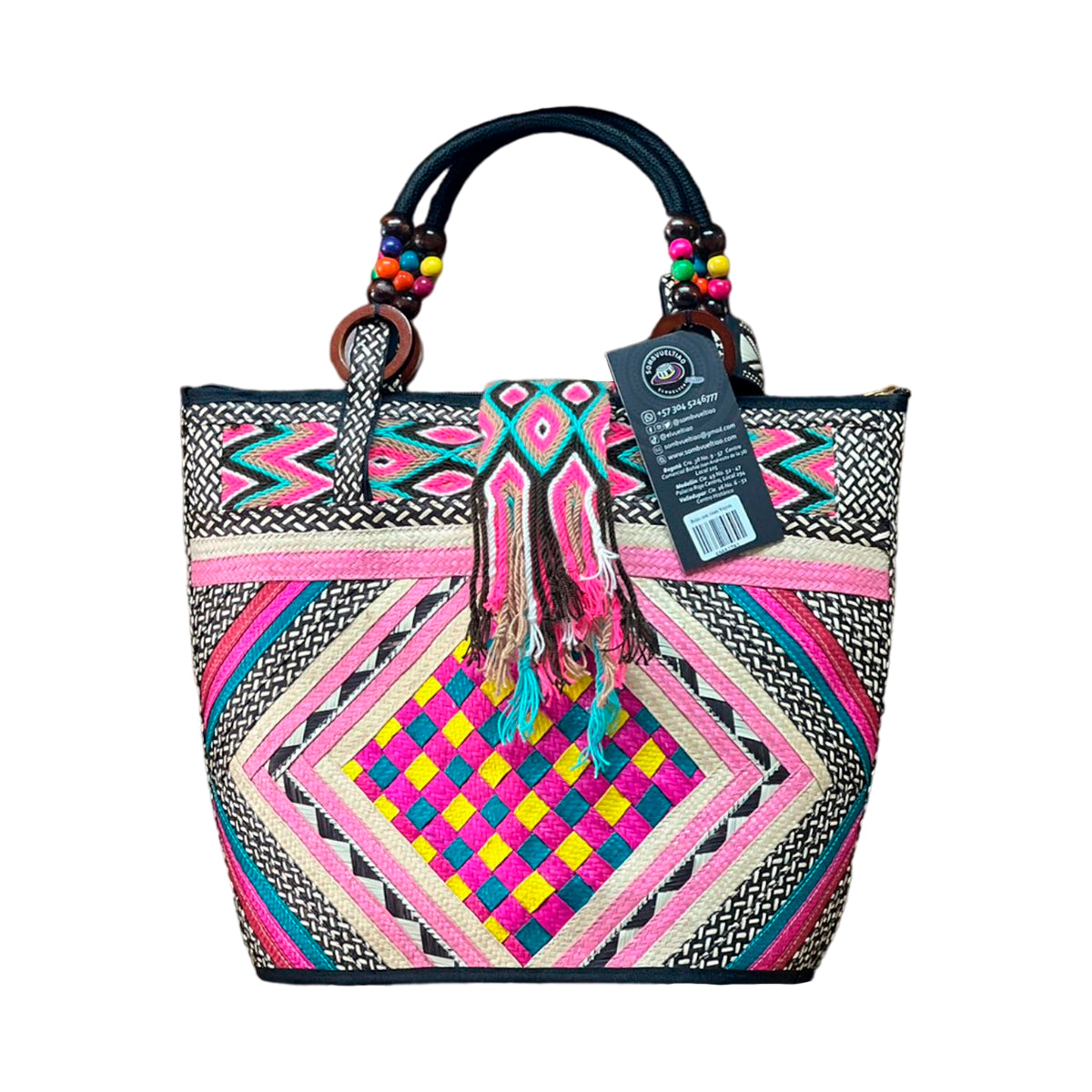 Bolso con Gasa Wayuu Exclusivo Único