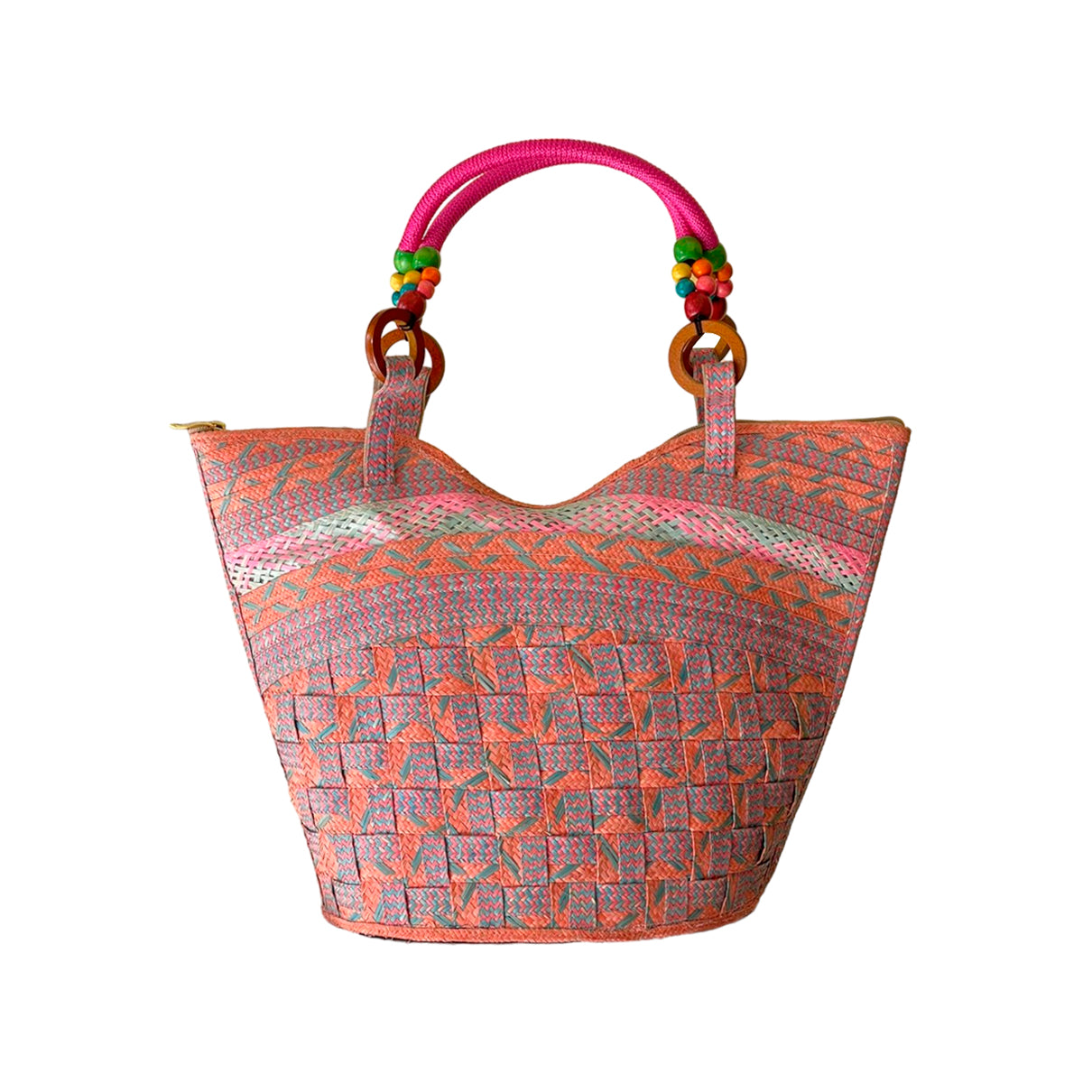 Bolso Zig Zag Exclusivo Diseño Único Multicolor