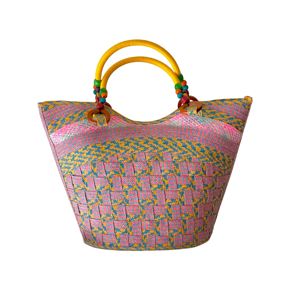 Bolso Zig Zag Exclusivo Diseño Único Multicolor