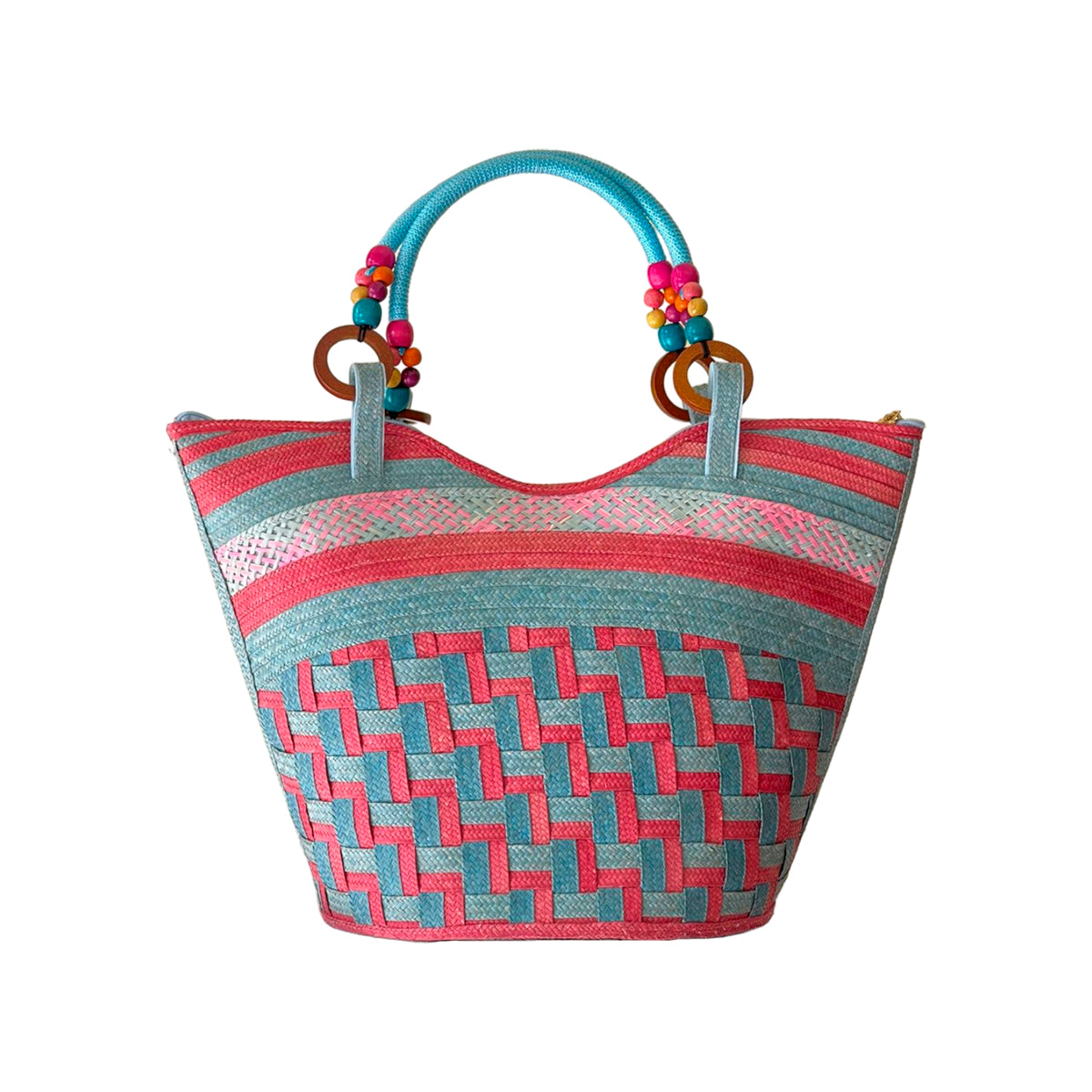 Bolso Zig Zag Exclusivo Diseño Único Multicolor