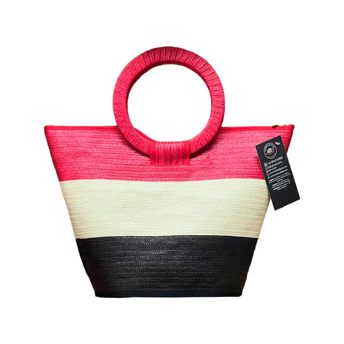 Bolso Multicolor Diseño Exclusivo Artesanal