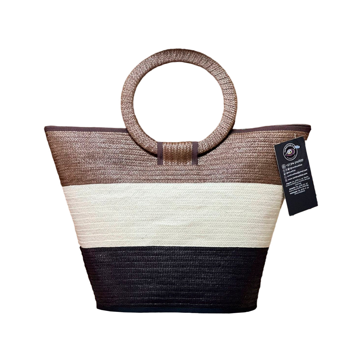 Bolso Multicolor Diseño Exclusivo Artesanal