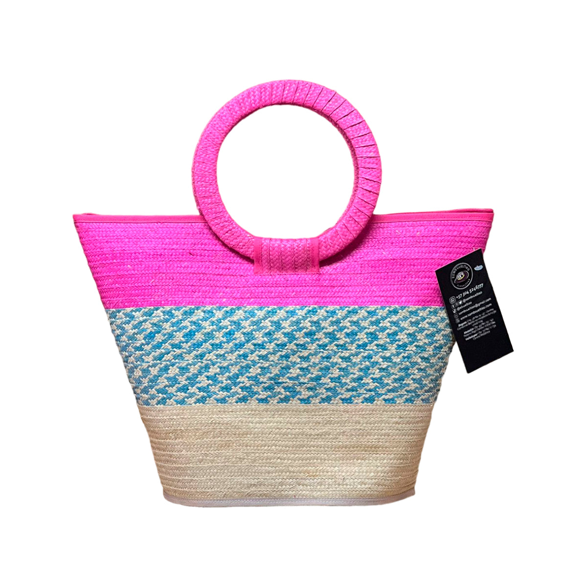 Bolso Multicolor Diseño Exclusivo Artesanal