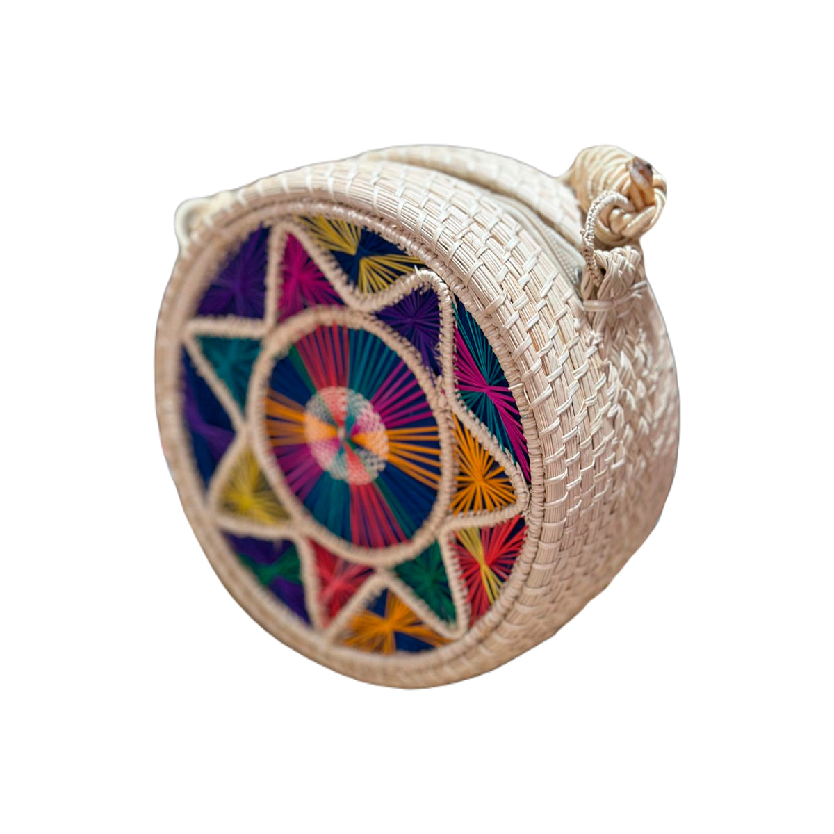 Cartera Diseño Circular Exclusiva Multicolor