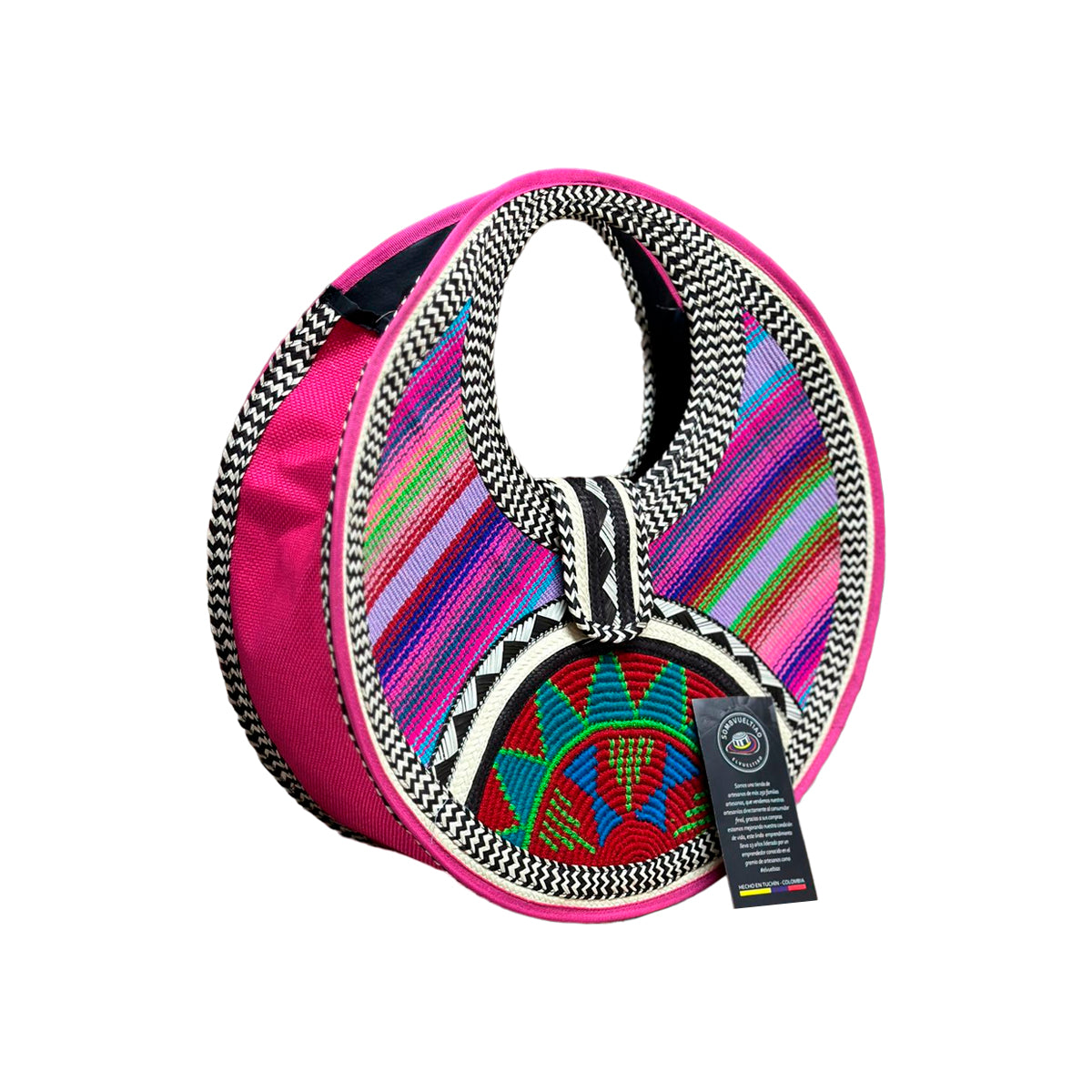 Bolso CD Exclusivo Multicolor con Figuras