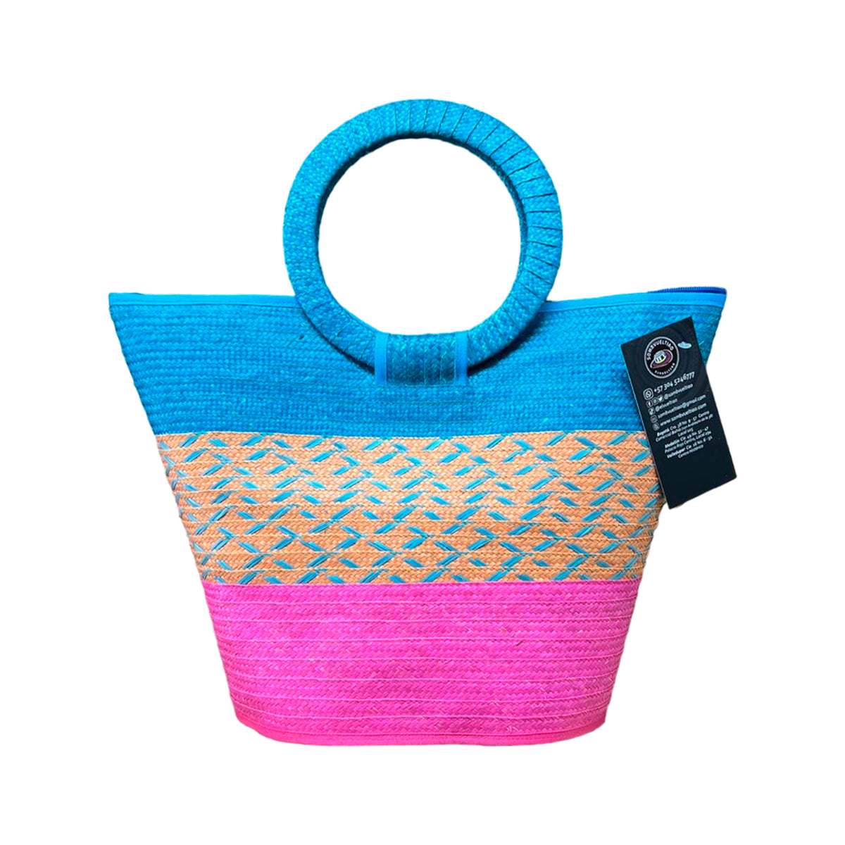 Bolso Multicolor Diseño Exclusivo Artesanal