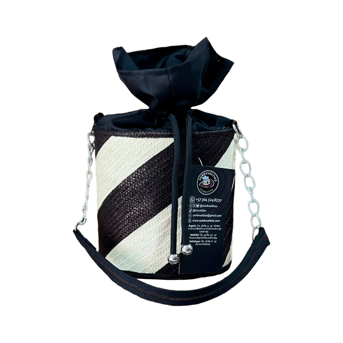 Bolso Cilindro Exclusivo Diseño Único Figuras