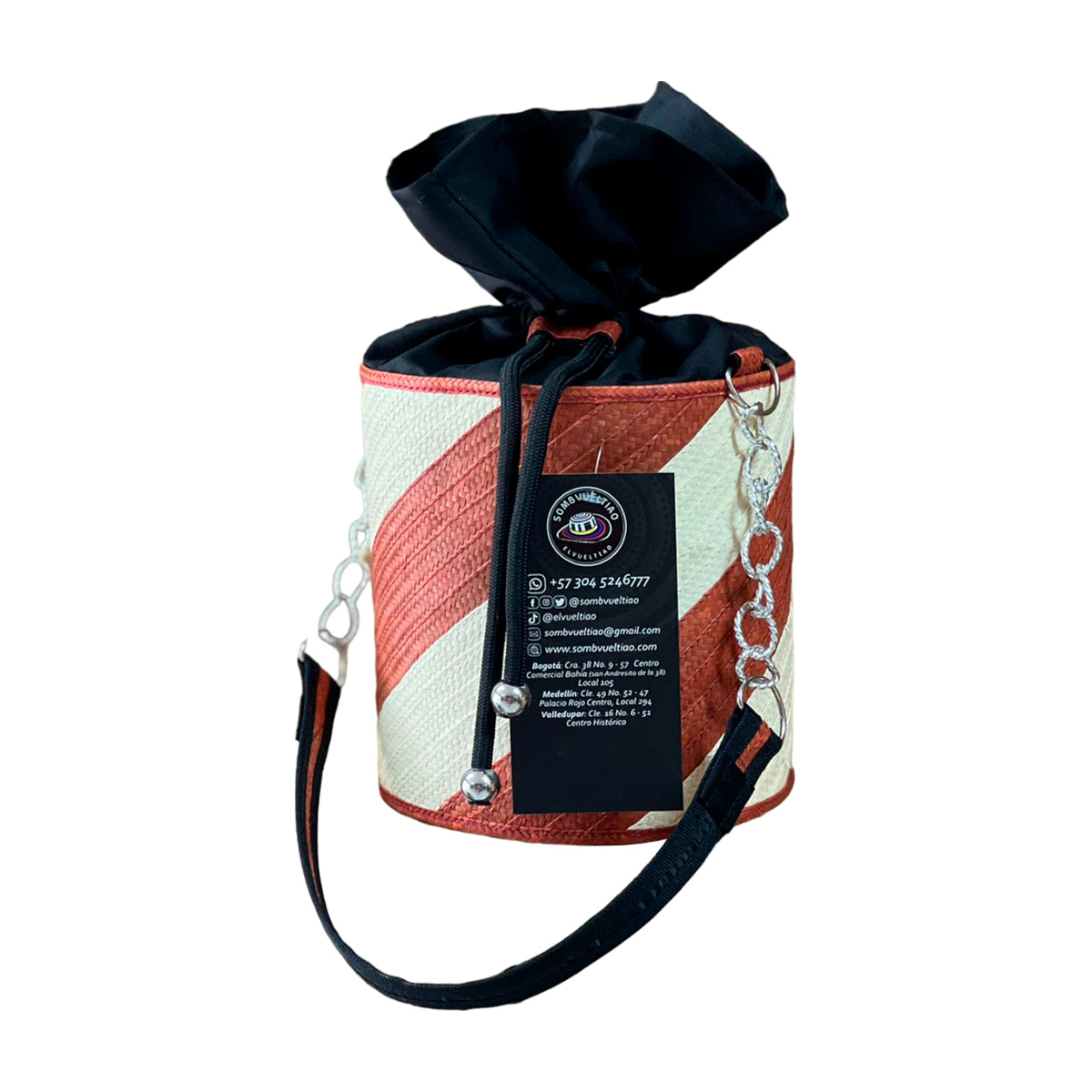 Bolso Cilindro Exclusivo Diseño Único Figuras