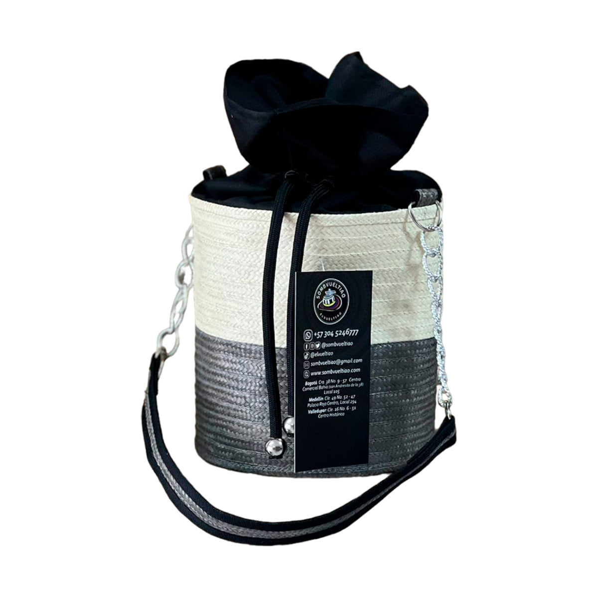 Bolso Cilindro Exclusivo Diseño Único Figuras