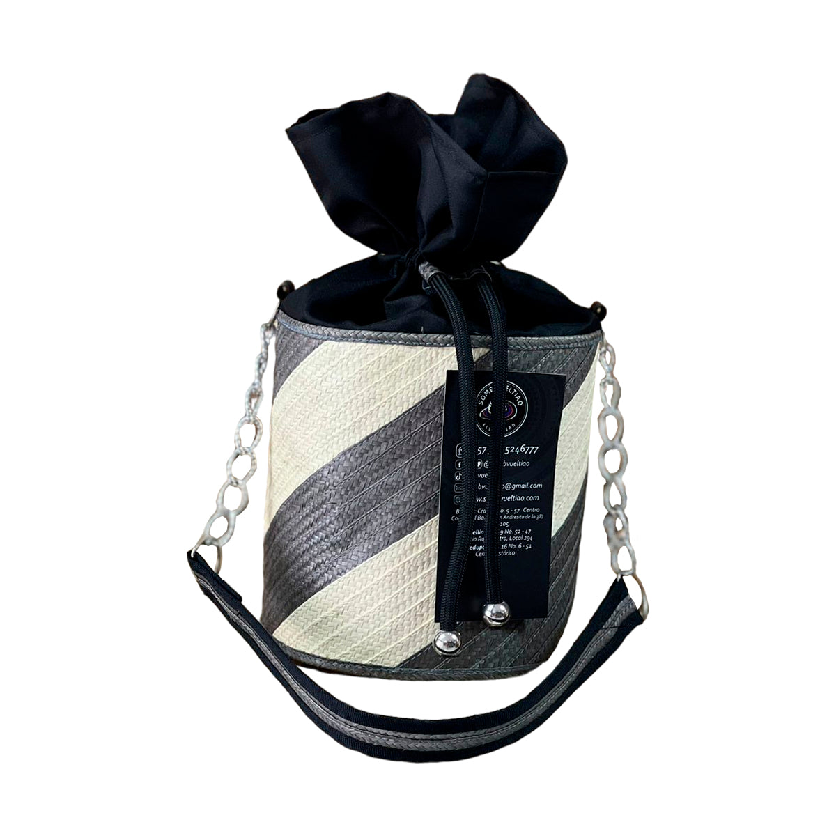 Bolso Cilindro Exclusivo Diseño Único Figuras