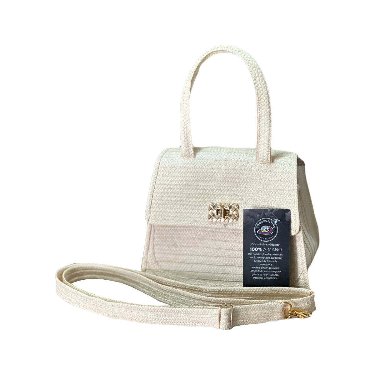 Cartera Exclusiva Artesanal Diseño Cruda